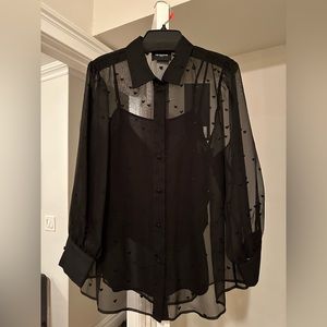 The Kooples Tiny Hearts Blouse